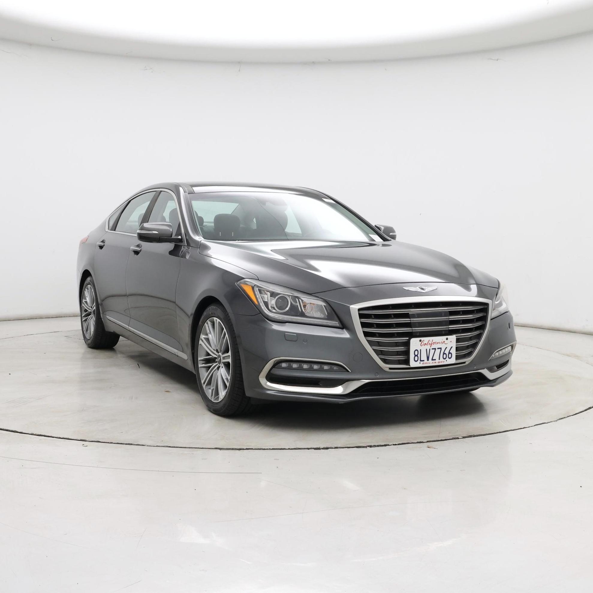 Gray 2018 Genesis G80 Sedan  Automatic