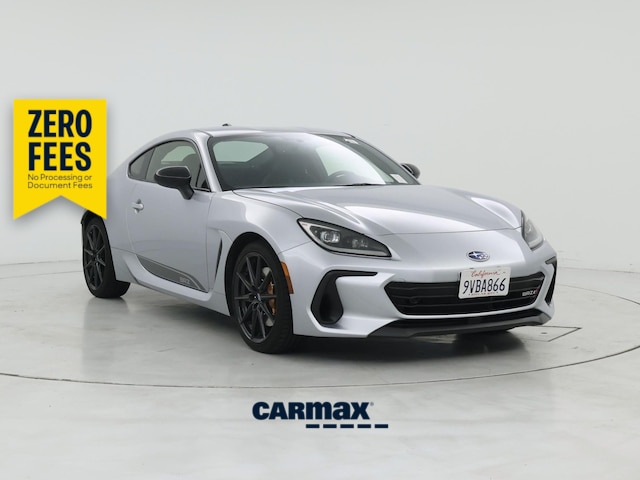 Silver 2025 Subaru BRZ tS RWD Coupe Rear-Wheel Drive Manual