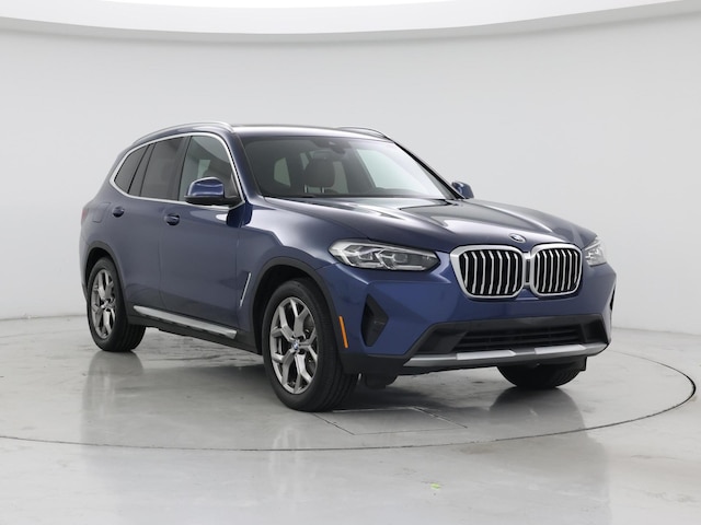 Blue 2022 BMW X3 xDrive30i AWD SUV / Crossover All-Wheel Drive Automatic