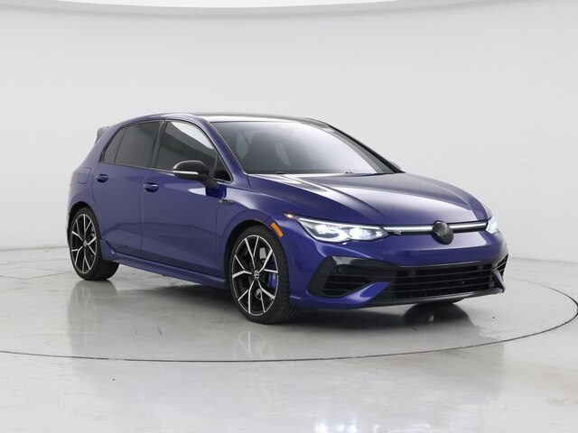 Blue 2022 Volkswagen Golf R 2.0T 4Motion AWD Hatchback All-Wheel Drive Automatic