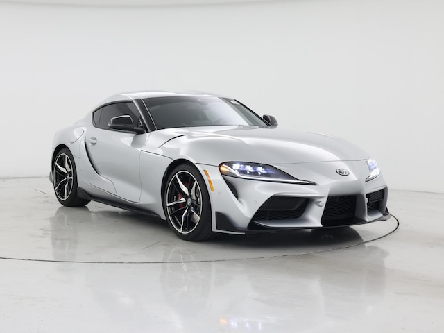Silver 2021 Toyota Supra 3.0 Premium RWD Coupe Rear-Wheel Drive Automatic