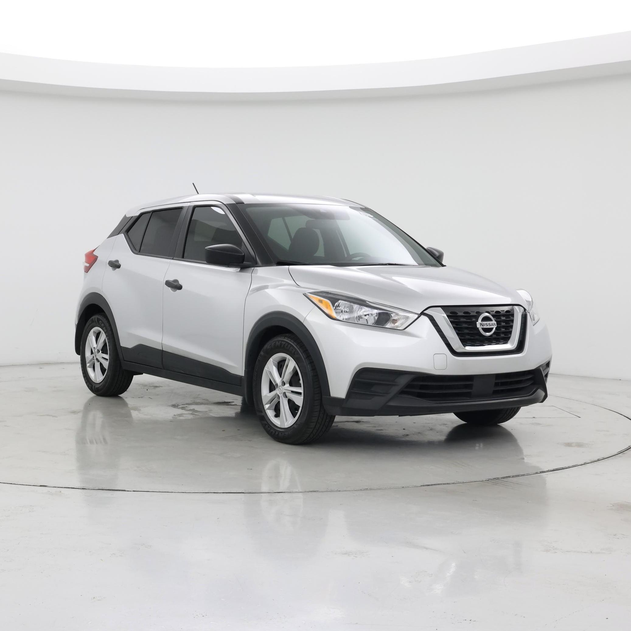 Silver 2020 Nissan Kicks SUV / Crossover Front-Wheel Drive Automatic