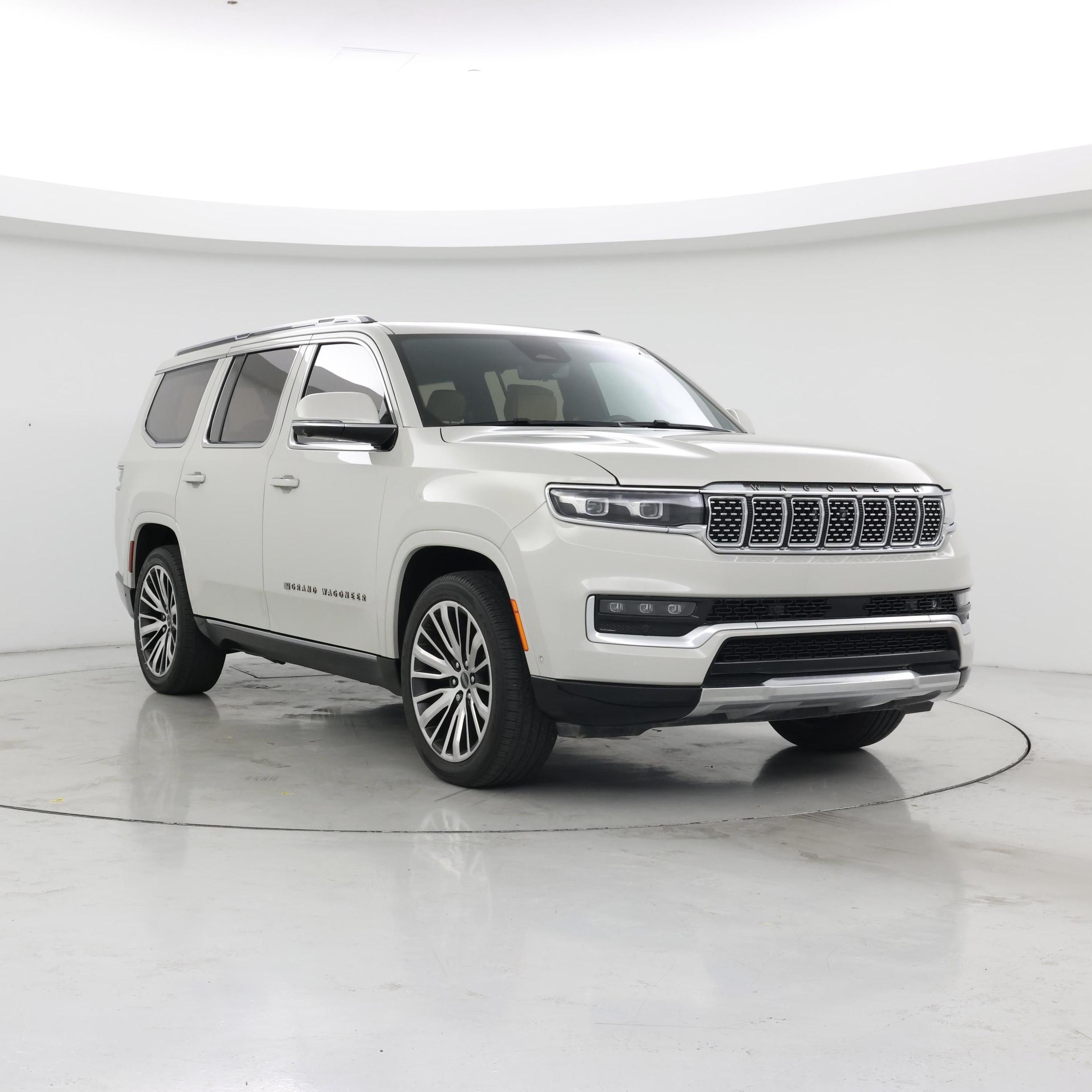 Gray 2022 Jeep Grand Wagoneer SUV / Crossover Four-Wheel Drive Automatic