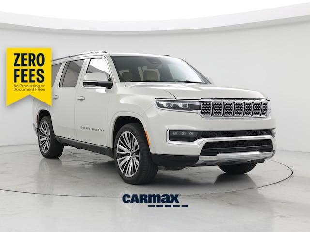 Gray 2022 Jeep Grand Wagoneer SUV / Crossover Four-Wheel Drive Automatic