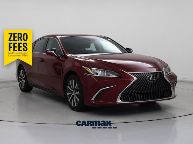 Red 2019 Lexus ES 350 FWD Sedan Front-Wheel Drive Automatic