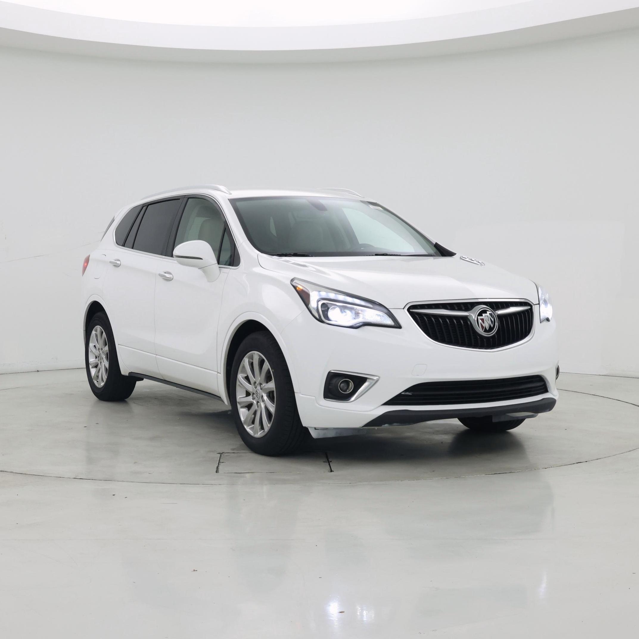 White 2020 Buick Envision SUV / Crossover Front-Wheel Drive Automatic