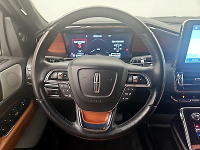 Steering Wheel & Instrument Cluster (On)