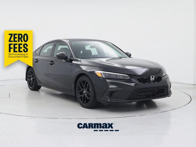 Gray 2024 Honda Civic Hatchback Hatchback Front-Wheel Drive Automatic