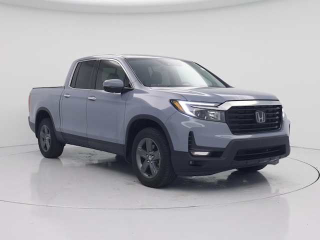 Gray 2023 Honda Ridgeline RTL-E AWD Pickup Truck All-Wheel Drive Automatic