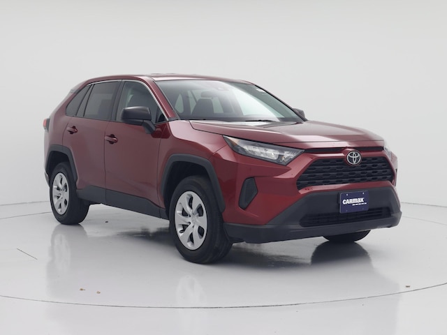 Red 2022 Toyota RAV4 LE AWD SUV / Crossover All-Wheel Drive Automatic