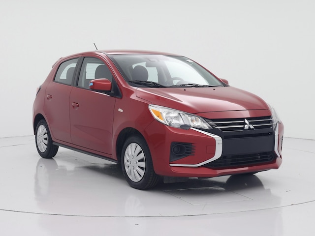 Red 2024 Mitsubishi Mirage ES FWD Hatchback Front-Wheel Drive Automatic