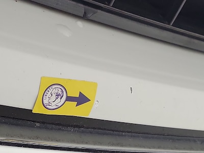 Bumper Front Cosmetic Imperfection