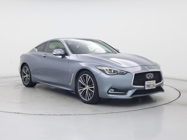 Gray 2017 INFINITI Q60 3.0t Sport Coupe AWD Coupe All-Wheel Drive Automatic