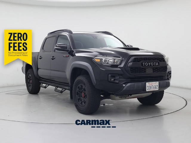 Black 2019 Toyota Tacoma TRD Pro Double Cab 4WD Pickup Truck Four-Wheel Drive Automatic