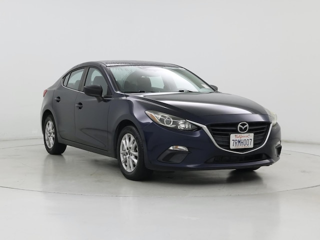 Blue 2016 Mazda MAZDA3 i Sport Sedan Front-Wheel Drive Automatic