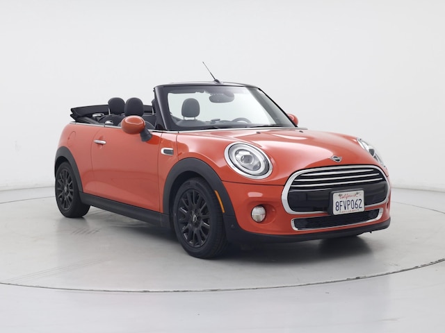 Orange 2019 MINI Cooper Convertible FWD Convertible Front-Wheel Drive Automatic