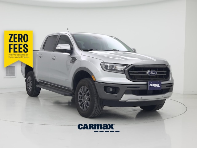 Silver 2022 Ford Ranger Lariat SuperCrew RWD Pickup Truck 4X2 Automatic