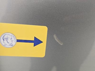 Front Door Driver Side Cosmetic Imperfection