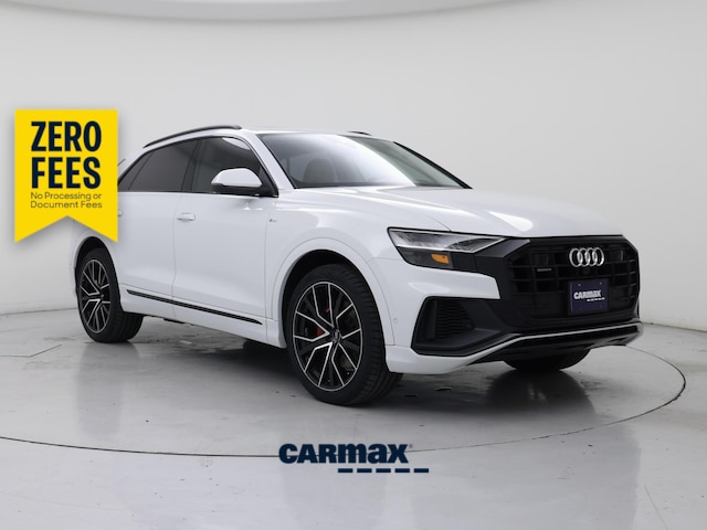 White 2020 Audi Q8 quattro Prestige 55 TFSI SUV / Crossover All-Wheel Drive Automatic