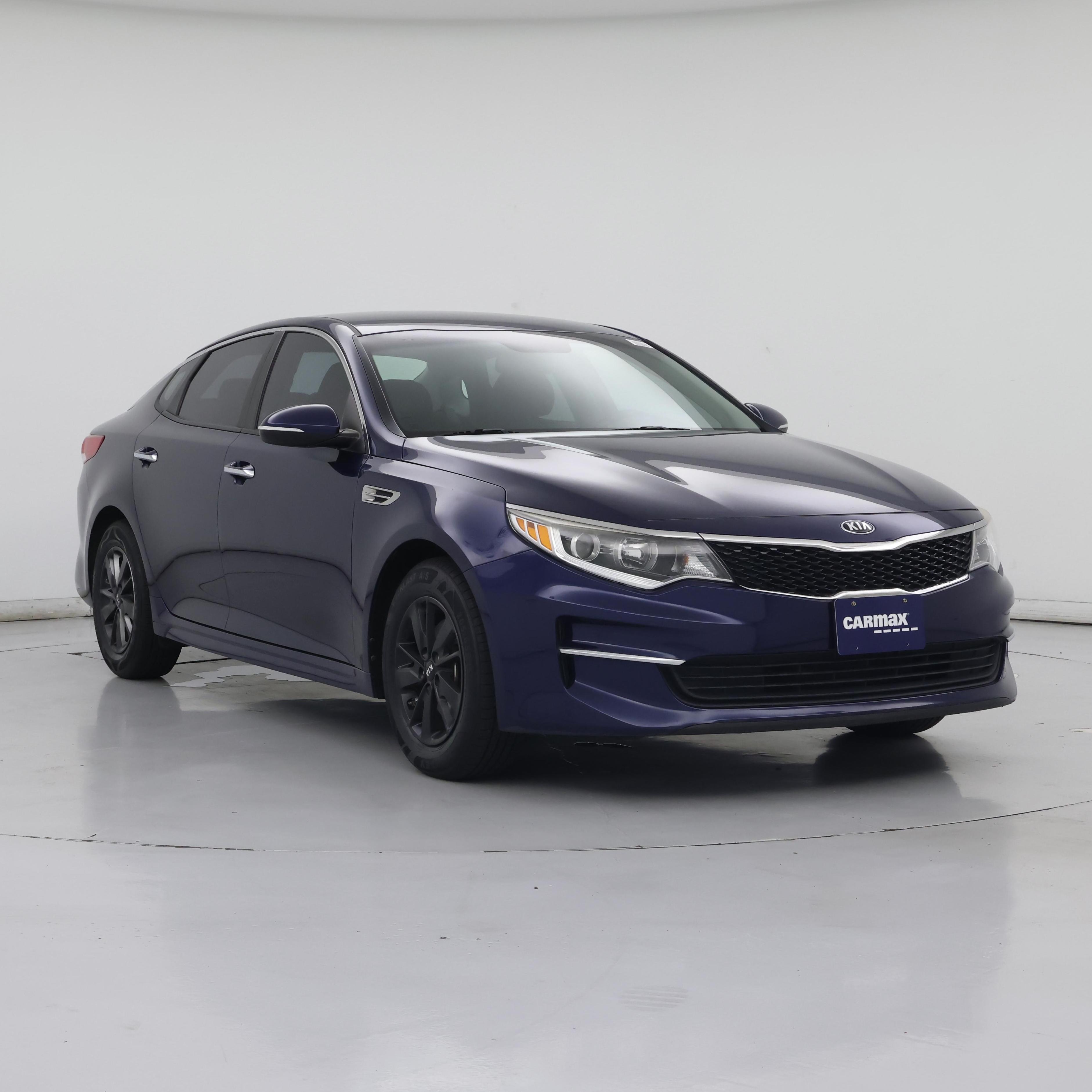 Blue 2018 Kia Optima Sedan Front-Wheel Drive Automatic