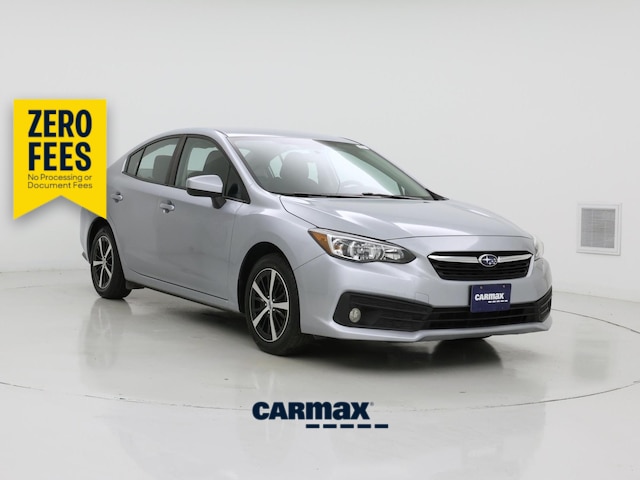 Silver 2021 Subaru Impreza Premium Sedan AWD Sedan All-Wheel Drive Automatic