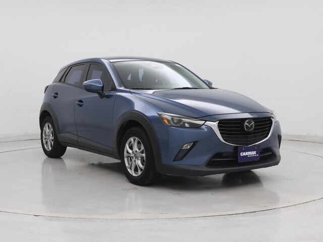 Blue 2021 Mazda CX-3 Sport FWD SUV / Crossover Front-Wheel Drive Automatic