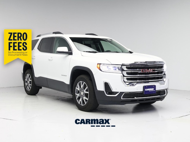 White 2023 GMC Acadia SLT FWD SUV / Crossover Front-Wheel Drive Automatic