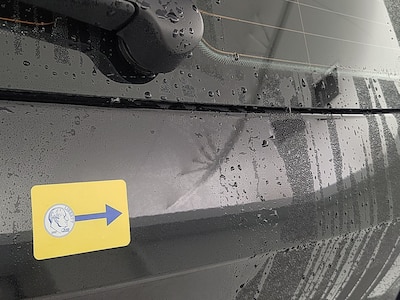 Trunk or Hatch Rear Cosmetic Imperfection