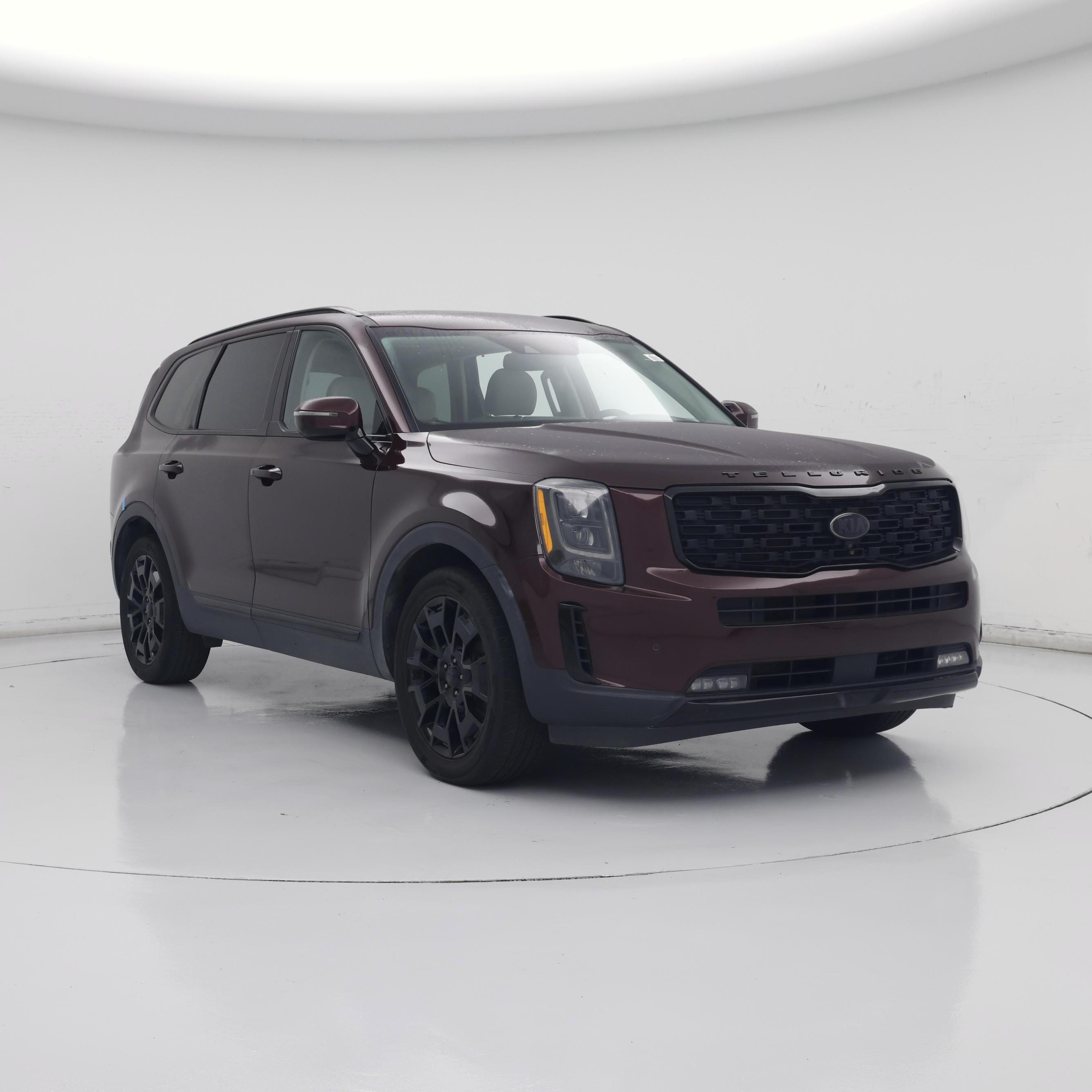 Red (Burgundy) 2021 Kia Telluride SX AWD SUV / Crossover All-Wheel Drive Automatic