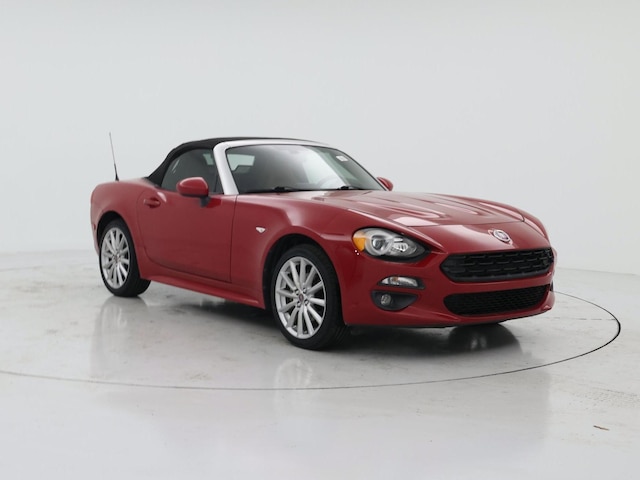 Red 2019 FIAT 124 Spider Lusso Convertible Rear-Wheel Drive Automatic