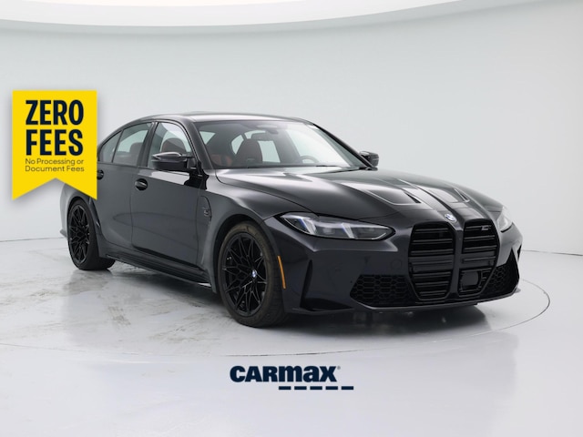 Black 2025 BMW M3 Competition xDrive Sedan All-Wheel Drive Automatic