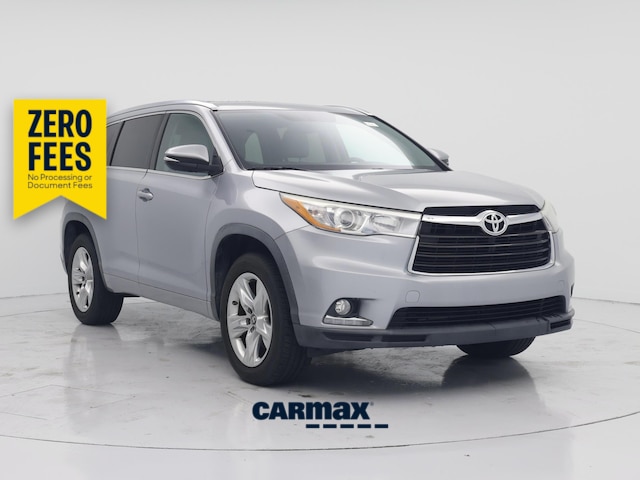 Silver 2016 Toyota Highlander Limited SUV / Crossover Front-Wheel Drive Automatic