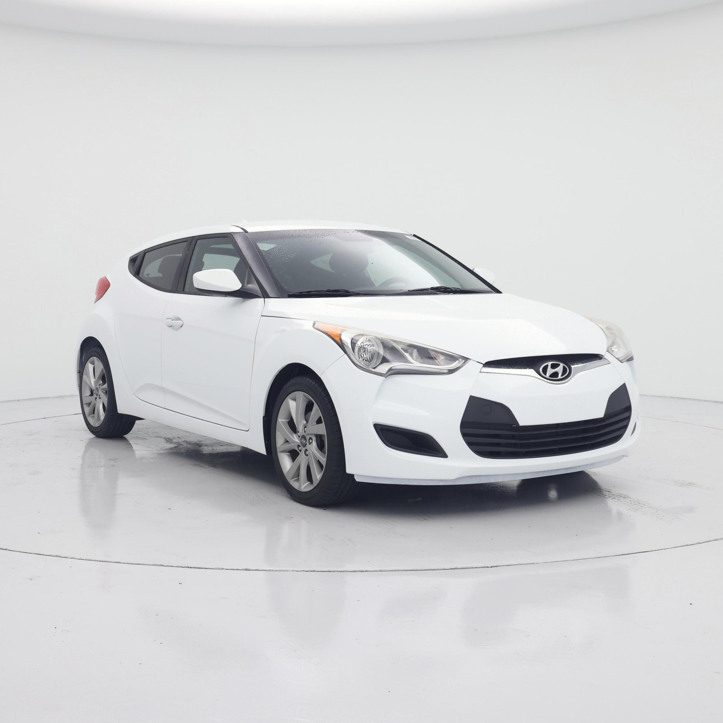 White 2016 Hyundai Veloster Coupe  Manual