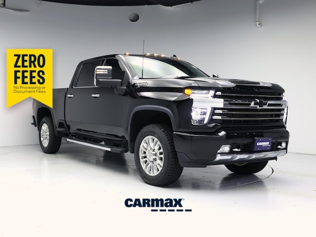 Black 2021 Chevrolet Silverado 2500HD Pickup Truck Four-Wheel Drive Automatic