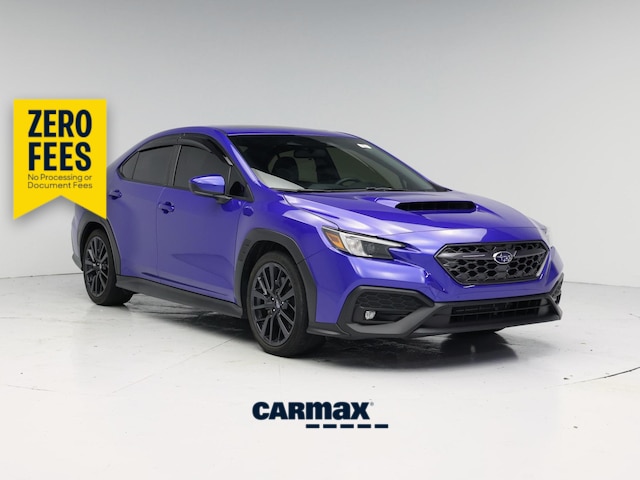 Blue 2024 Subaru WRX Premium AWD Sedan All-Wheel Drive Manual