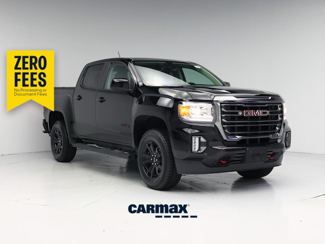 Black 2022 GMC Canyon Pickup Truck Four-Wheel Drive Automatic