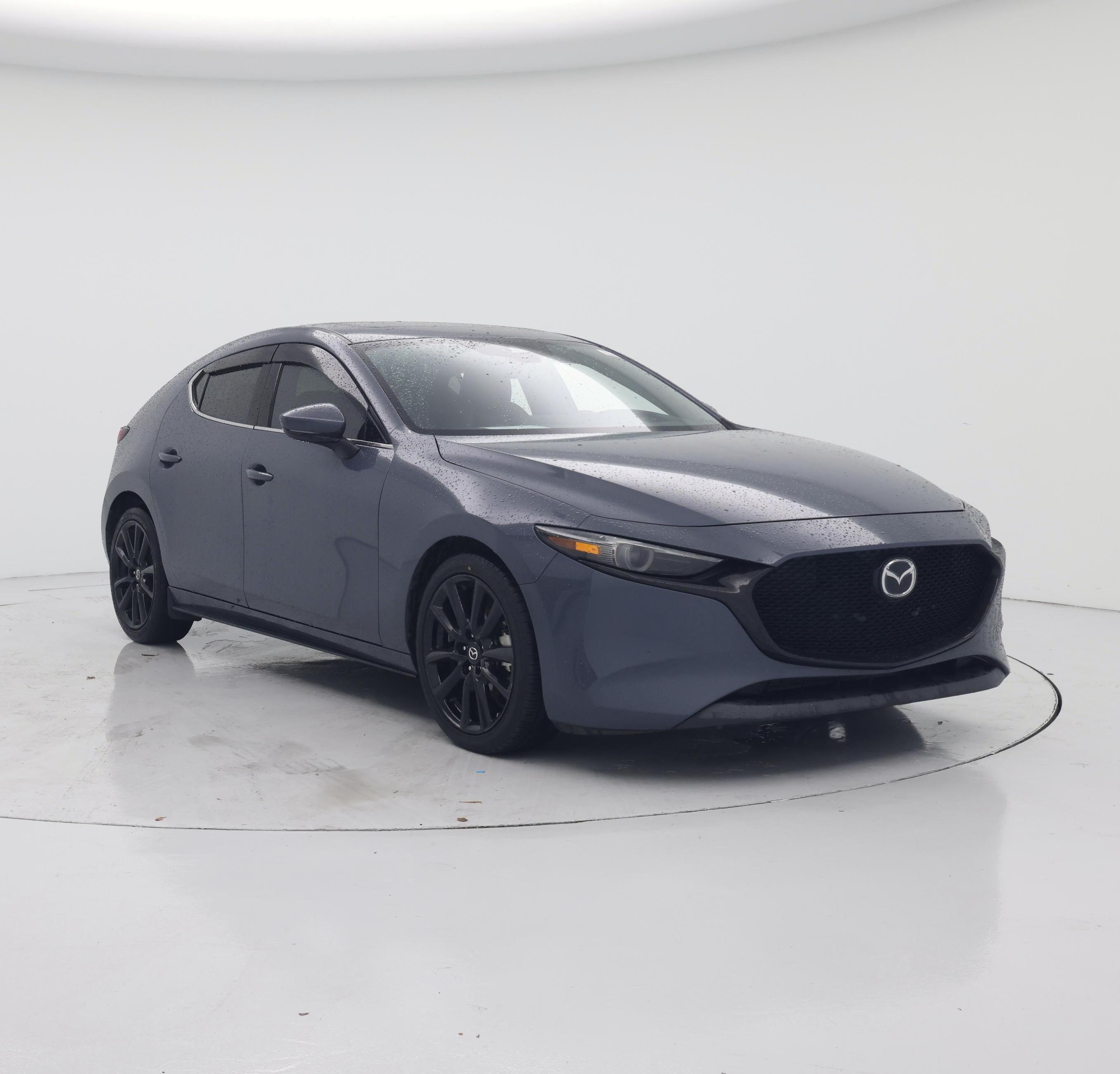 Gray 2021 Mazda MAZDA3 Hatchback Front-Wheel Drive Manual
