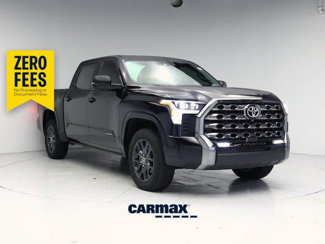 Black 2023 Toyota Tundra Pickup Truck Four-Wheel Drive Automatic