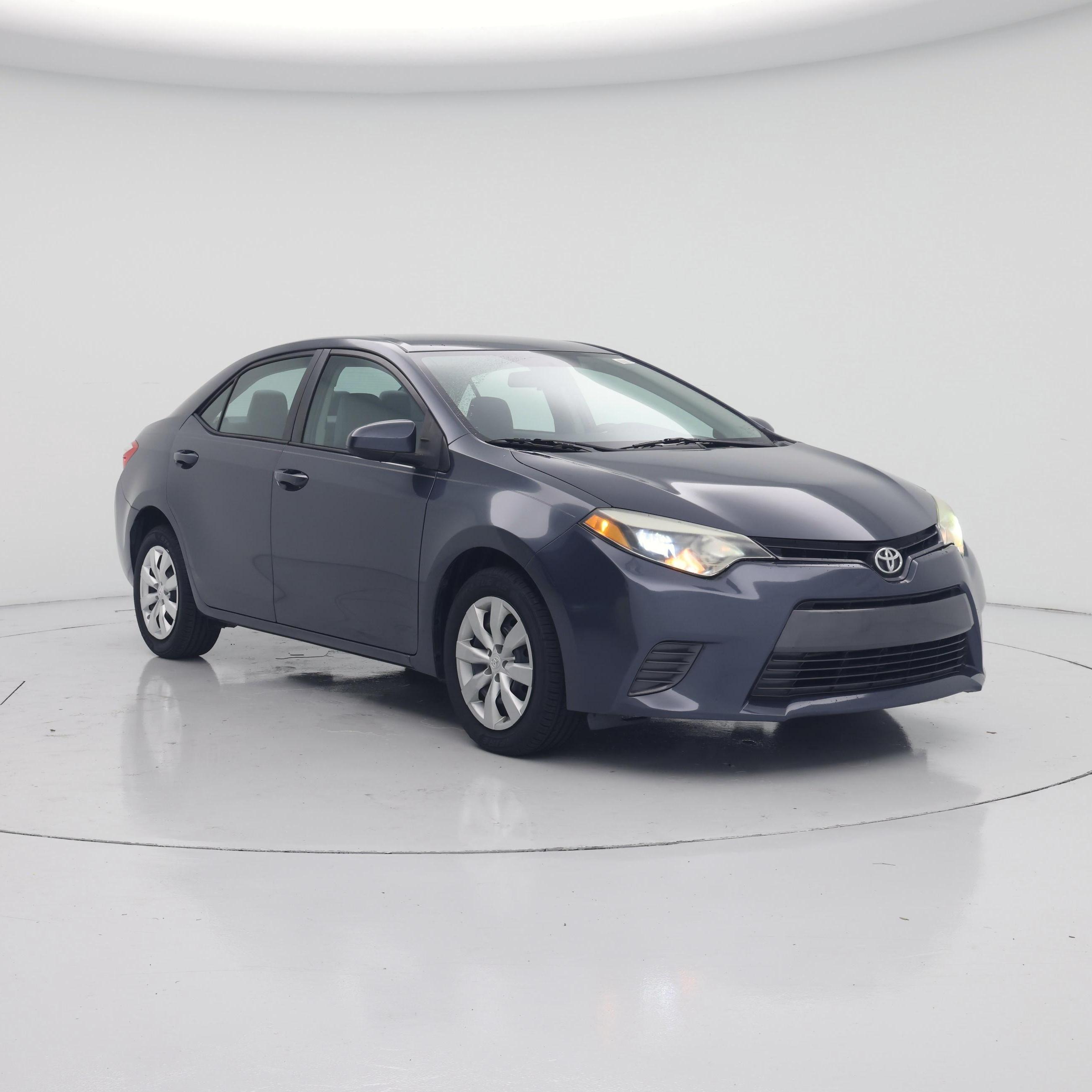 Gray 2015 Toyota Corolla Sedan Front-Wheel Drive Automatic