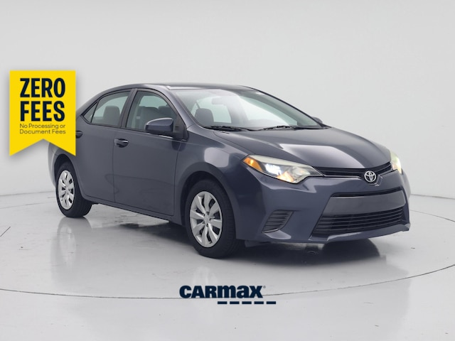 Gray 2015 Toyota Corolla Sedan Front-Wheel Drive Automatic