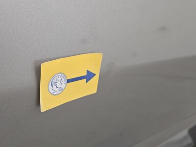 Front Door Driver Side Cosmetic Imperfection