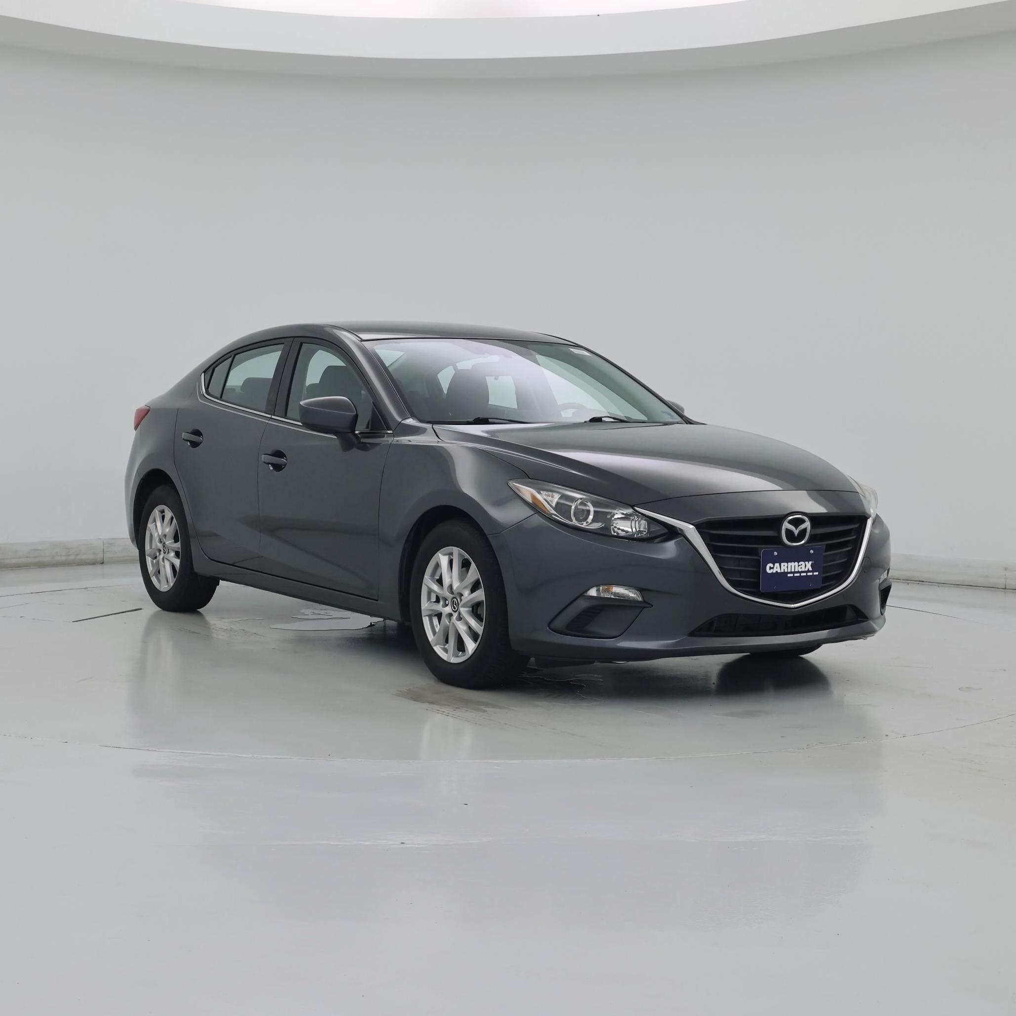 Gray 2016 Mazda MAZDA3 Sedan Front-Wheel Drive Automatic
