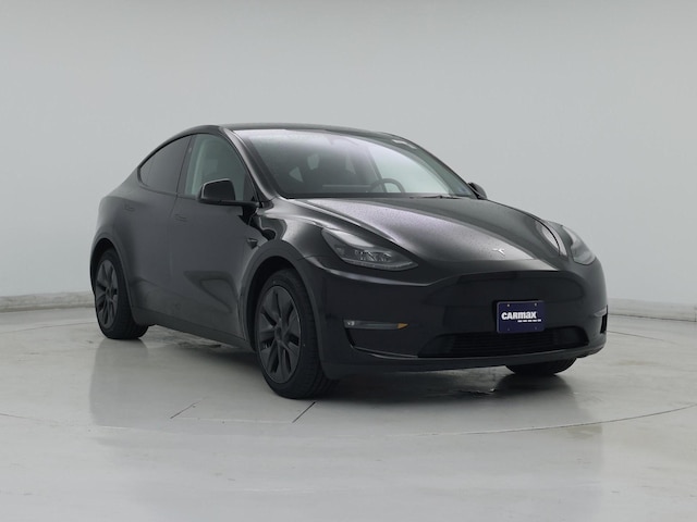 Black 2025 Tesla Model Y Long Range AWD SUV / Crossover All-Wheel Drive Automatic