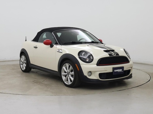 White 2015 MINI Roadster S FWD Convertible Front-Wheel Drive Automatic