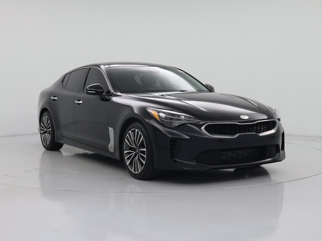 Black 2018 Kia Stinger Premium RWD Sedan Rear-Wheel Drive Automatic