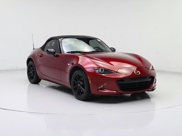 Red 2020 Mazda MX-5 Miata Sport RWD Convertible Rear-Wheel Drive Automatic