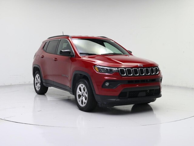 Red 2025 Jeep Compass Latitude 4WD SUV / Crossover Four-Wheel Drive Automatic