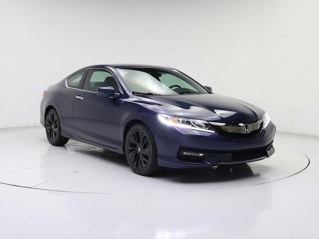 Blue 2016 Honda Accord Coupe EX with Honda Sensing Coupe Front-Wheel Drive Automatic