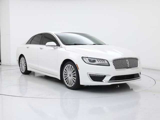 White 2017 Lincoln MKZ Reserve FWD Sedan Front-Wheel Drive Automatic
