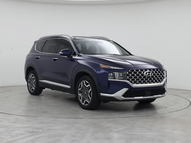 Blue 2022 Hyundai Santa Fe Limited FWD SUV / Crossover Front-Wheel Drive Automatic